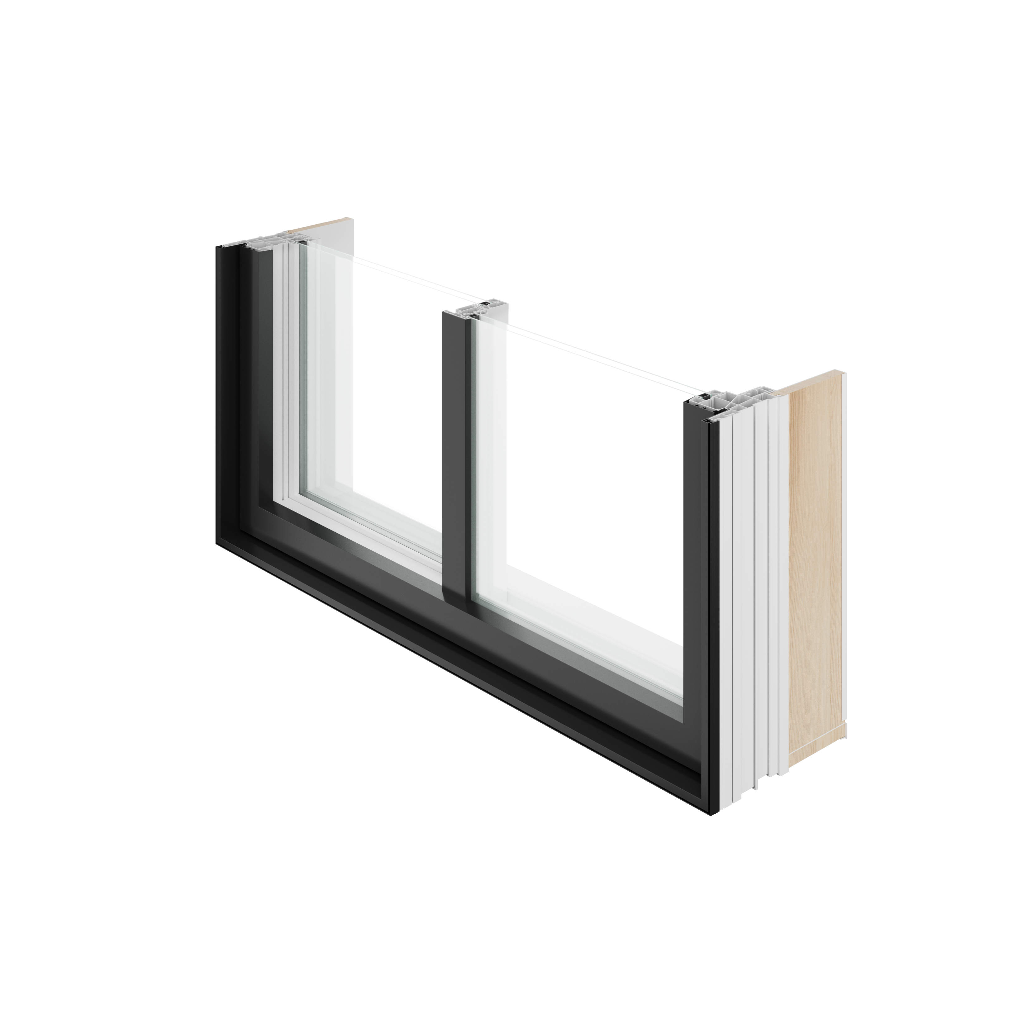 coupe coulissante hybride