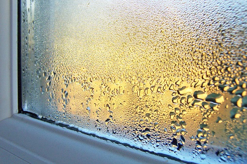 windows with condensation